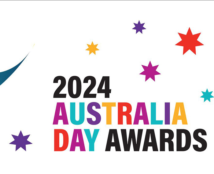 Image of 2024 Australia Day Awards banner